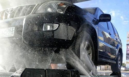 Направляющие колесоотбойники для автомойки, г. Москва